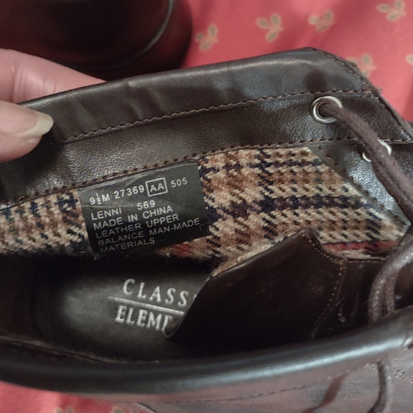 Brown Leather Ankle Boots size 9.5 - Picture 3 of 10